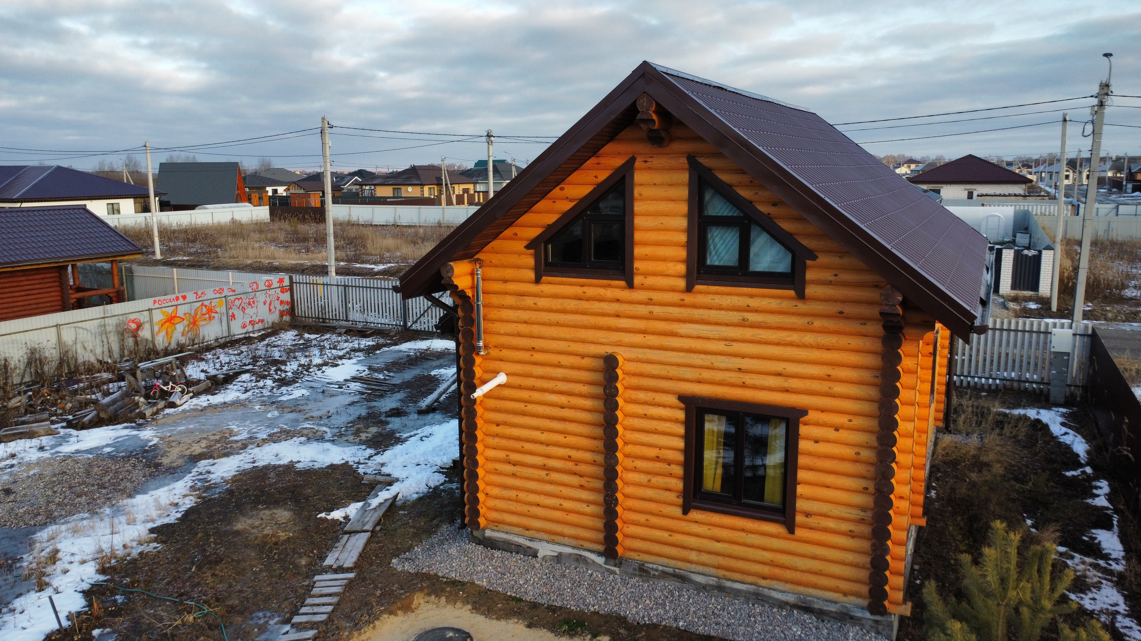 Проект № 1333 г. Тюмень КП Сказка, Ирбитский тракт. Окончание строительства март 2023г 