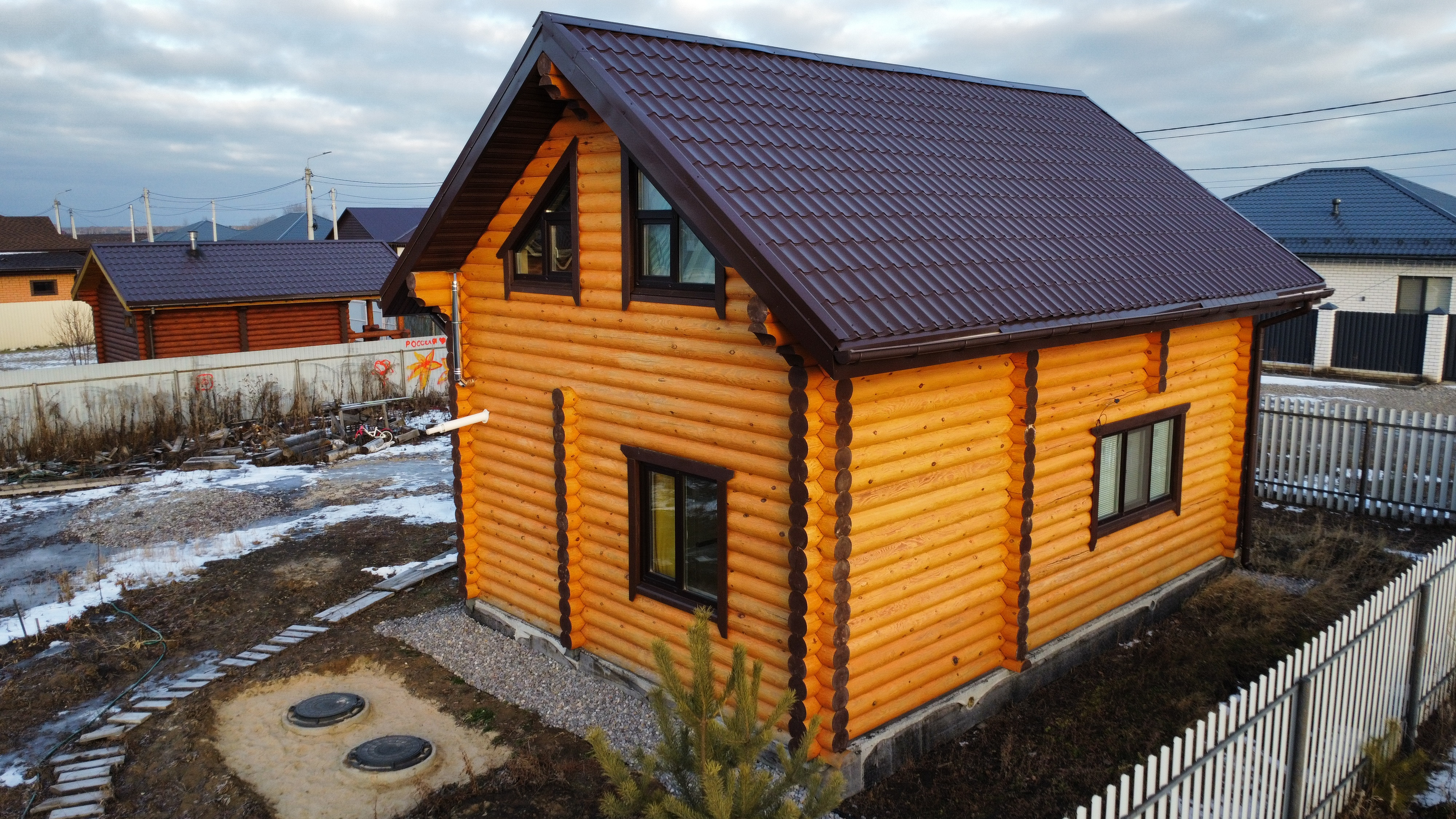 Проект № 1333 г. Тюмень КП Сказка, Ирбитский тракт. Окончание строительства март 2023г 